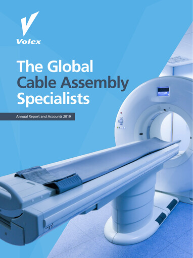 Thumbnail Volex plc Annual Report 2019