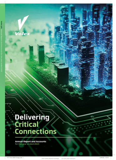 Thumbnail Volex plc Annual Report 2023