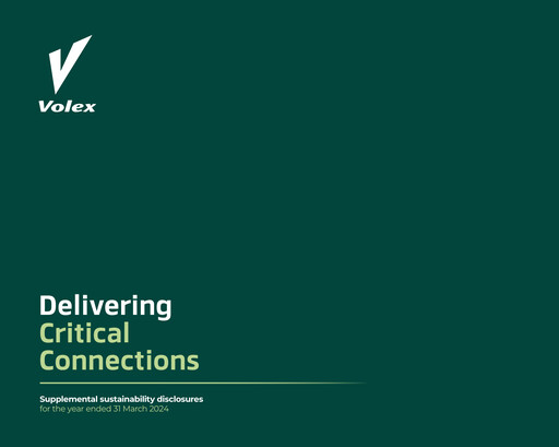 Thumbnail Volex plc ESG Report 2024