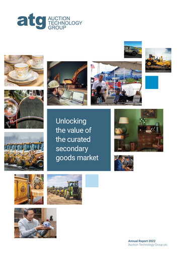 Thumbnail Auction Technology Group Annual Report 2022