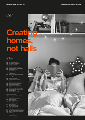 Thumbnail Empiric Student Property Plc Annual Report 2018