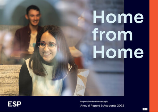 Thumbnail Empiric Student Property Plc Annual Report 2022