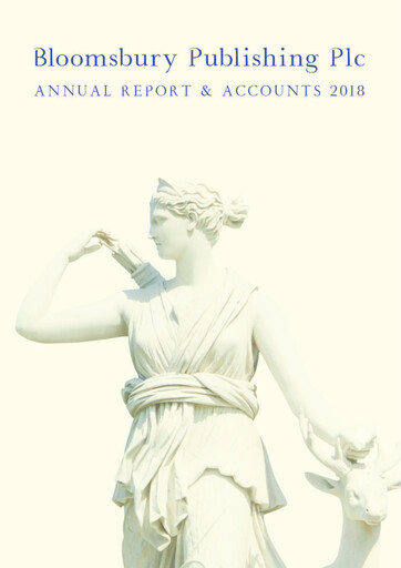 Thumbnail Bloomsbury Publishing Annual Report 2018