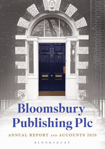 Thumbnail Bloomsbury Publishing Annual Report 2020