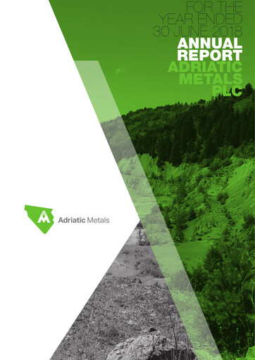 Thumbnail Adriatic Metals Annual Report 2018