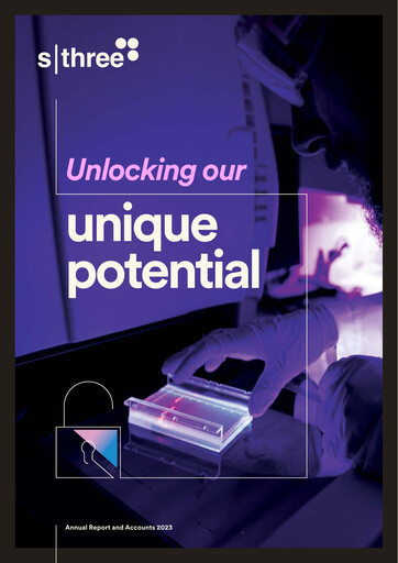 Miniature SThree Rapport annuel 2023