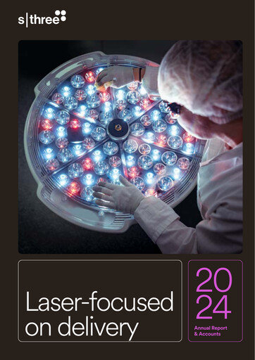 Miniature SThree Rapport annuel 2024