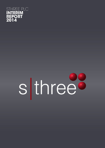 Thumbnail SThree Half-year Report 2014-h1