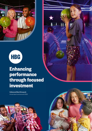Thumbnail Hollywood Bowl Group Annual Report 2023