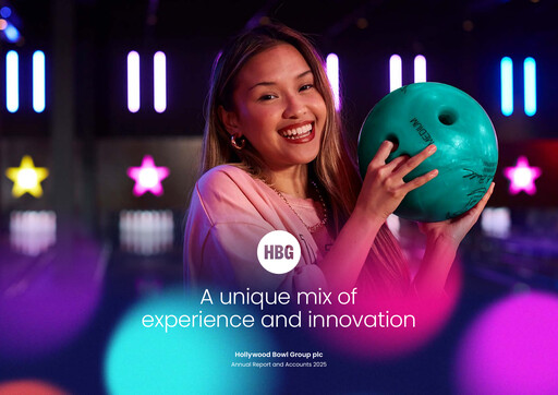 Thumbnail Hollywood Bowl Group Annual Report 2025