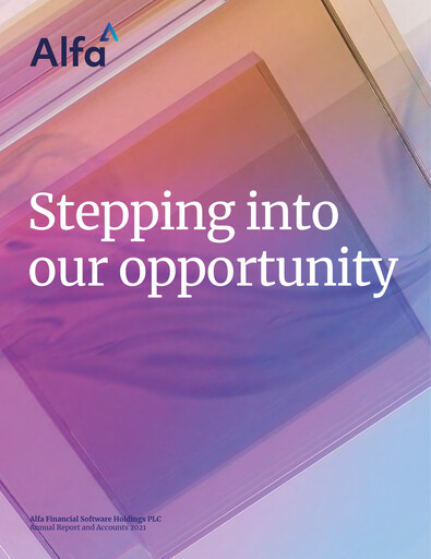 Thumbnail Alfa Financial Software Annual Report 2021