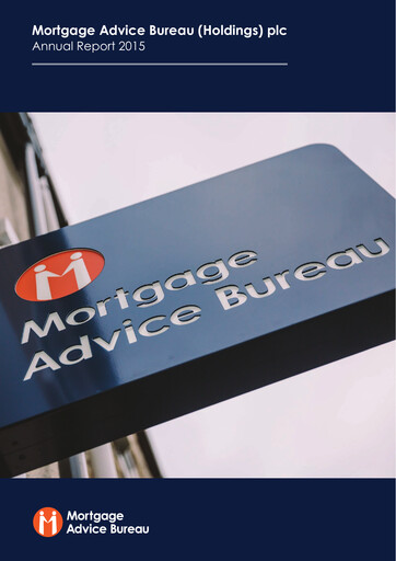 Miniature Mortgage Advice Bureau (Holdings) Rapport annuel 2015