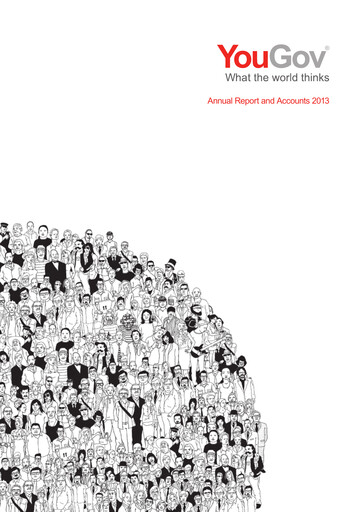 Thumbnail YouGov plc Annual Report 2013