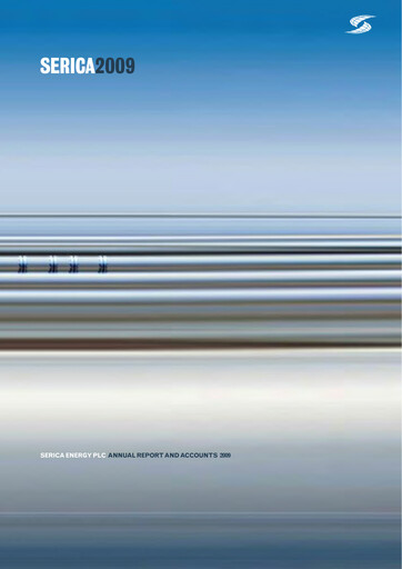 Thumbnail Serica Energy Annual Report 2009
