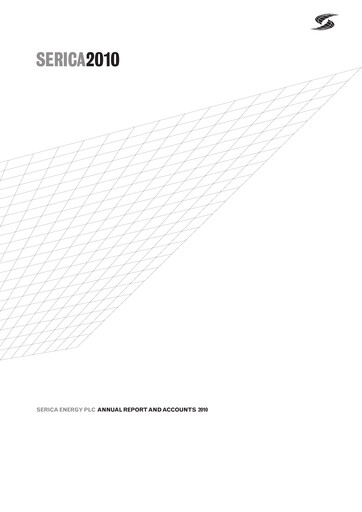 Thumbnail Serica Energy Annual Report 2010