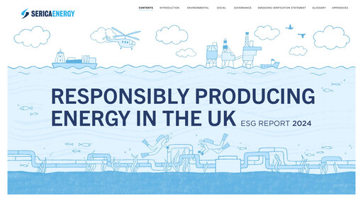 Thumbnail Serica Energy ESG Report 2024