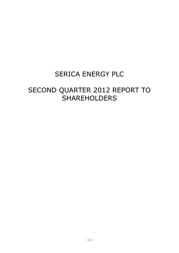 Thumbnail Serica Energy Quarterly Report 2012-q2