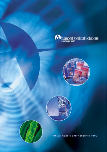 Thumbnail Advanced Medical Solutions Group Annual Report 1999