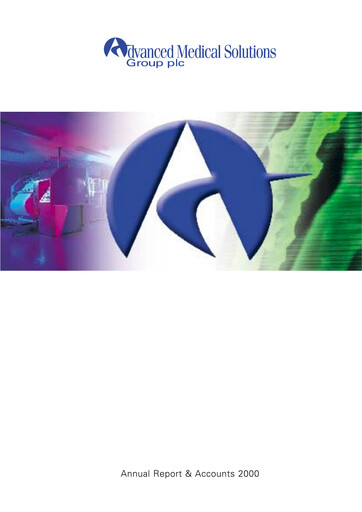 Thumbnail Advanced Medical Solutions Group Annual Report 2000