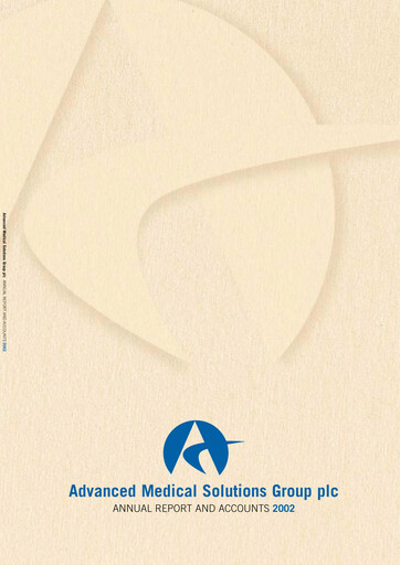 Thumbnail Advanced Medical Solutions Group Annual Report 2002