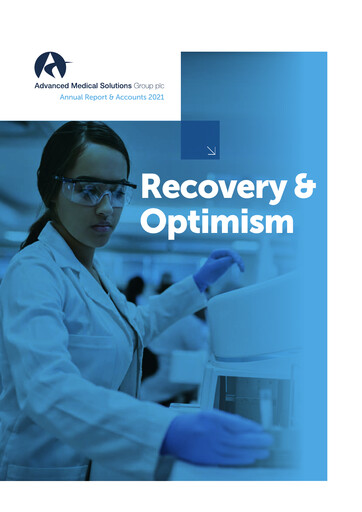 Thumbnail Advanced Medical Solutions Group Annual Report 2021