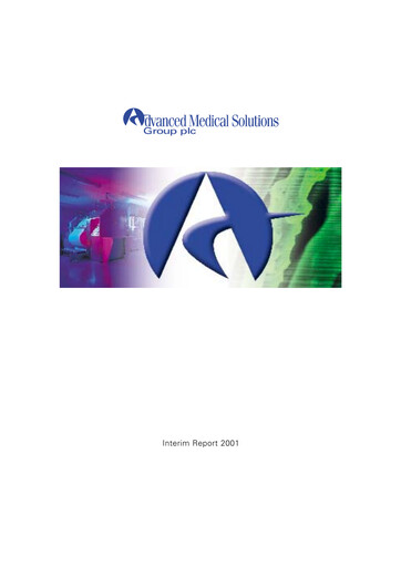 Thumbnail Advanced Medical Solutions Group Half-year Report 2001-h1