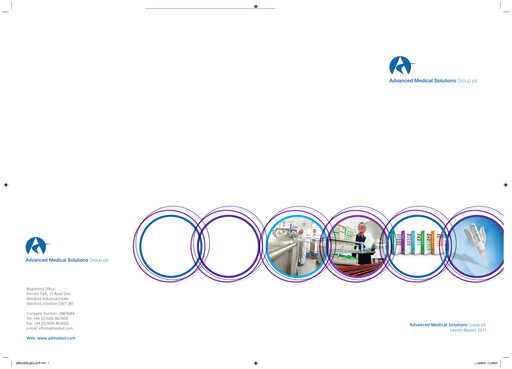 Thumbnail Advanced Medical Solutions Group Half-year Report 2011-h1
