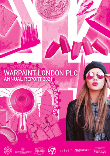 Thumbnail Warpaint London PLC Annual Report 2021