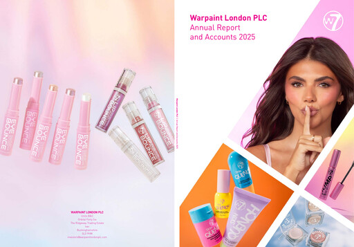 Vorschaubild Warpaint London PLC Jahresbericht 2025