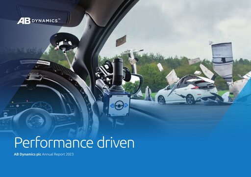 Thumbnail AB Dynamics Annual Report 2023