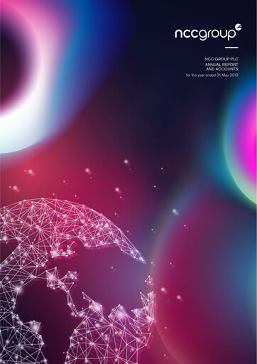 Thumbnail NCC Group plc Annual Report 2019