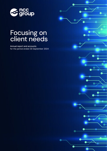 Thumbnail NCC Group plc Annual Report 2024