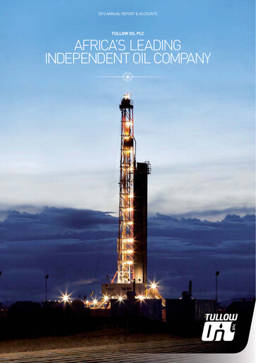 Thumbnail Tullow Oil Annual Report 2012
