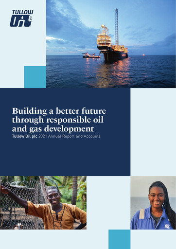 Thumbnail Tullow Oil Annual Report 2021