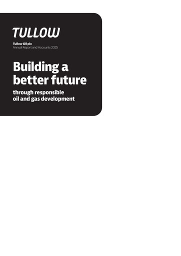 Miniature Tullow Oil Rapport annuel 2025