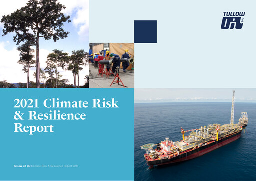 Thumbnail Tullow Oil ESG Report 2021