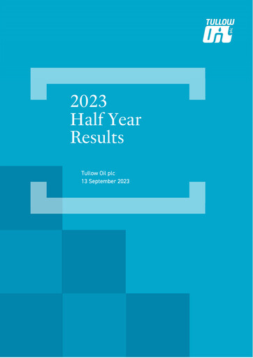 Thumbnail Tullow Oil Half-year Report 2023-h1