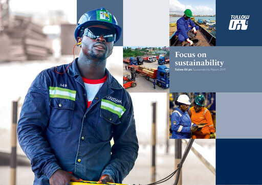 Thumbnail Tullow Oil Sustainability Report 2019