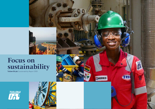 Thumbnail Tullow Oil Sustainability Report 2020