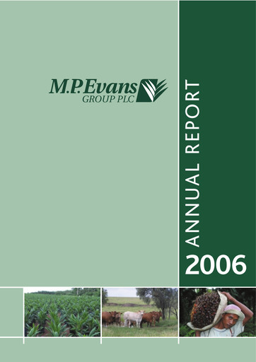 Thumbnail M.P. Evans Group PLC Annual Report 2006