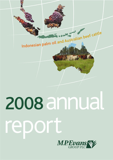 Thumbnail M.P. Evans Group PLC Annual Report 2008