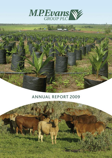 Thumbnail M.P. Evans Group PLC Annual Report 2009