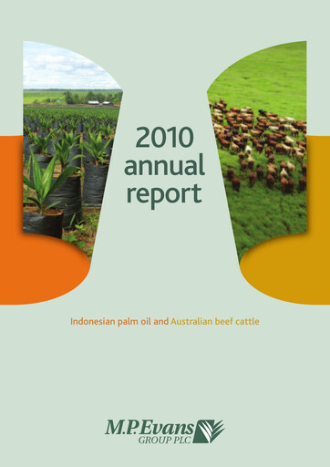 Thumbnail M.P. Evans Group PLC Annual Report 2010