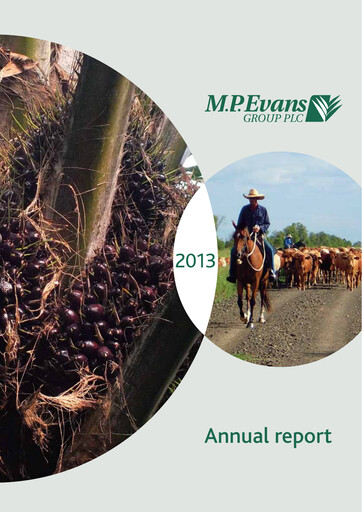 Thumbnail M.P. Evans Group PLC Annual Report 2013