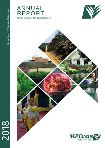 Thumbnail M.P. Evans Group PLC Annual Report 2018