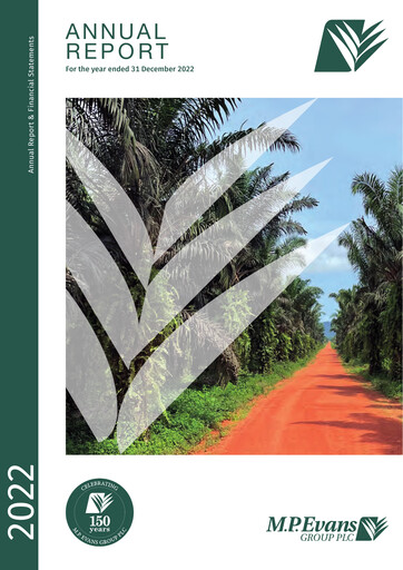 Thumbnail M.P. Evans Group PLC Annual Report 2022