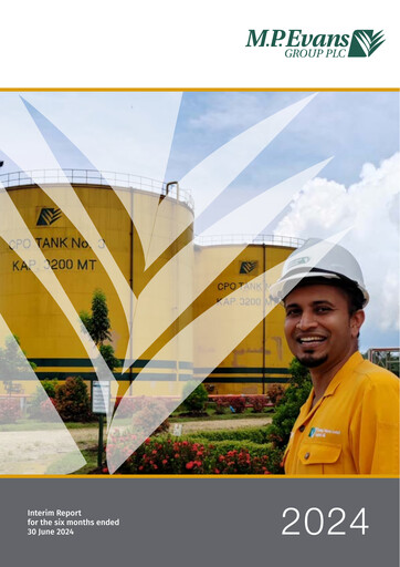 Miniature M.P. Evans Group PLC Rapport semestriel 2024-h1