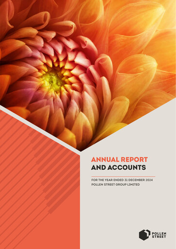 Thumbnail Pollen Street Group Annual Report 2024