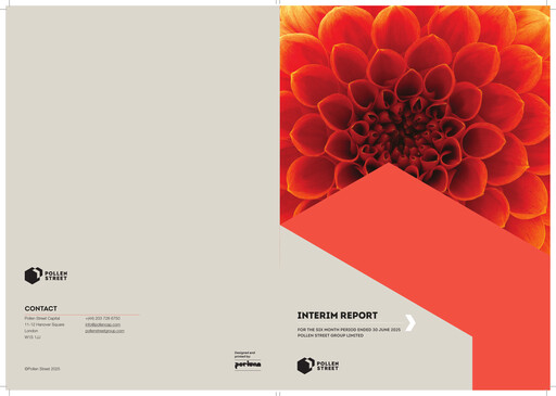 Miniature Pollen Street Group Rapport semestriel 2025-h1
