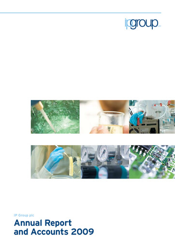 Thumbnail IP Group Annual Report 2009